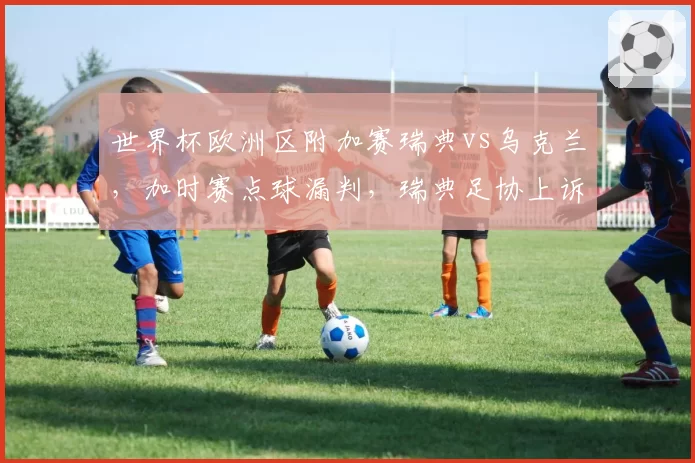 世界杯欧洲区附加赛瑞典vs乌克兰，加时赛点球漏判，瑞典足协上诉会否改判？